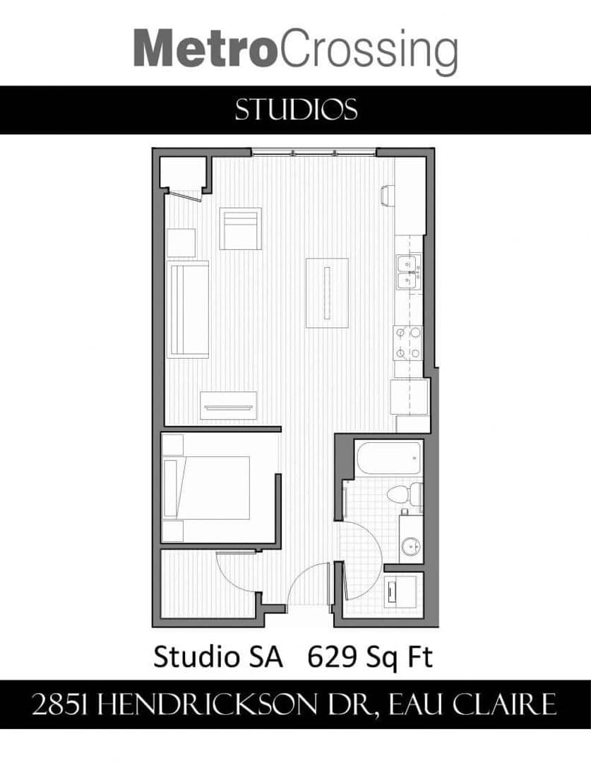 Eau Claire Apartment: 2851 Hendrickson Dr