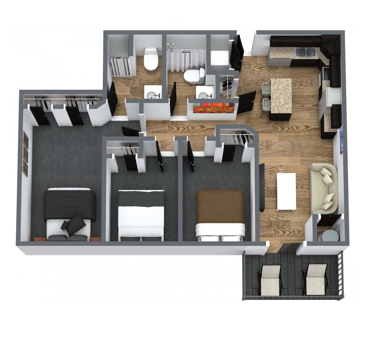 Elk River Apartment: 725 6th St NW