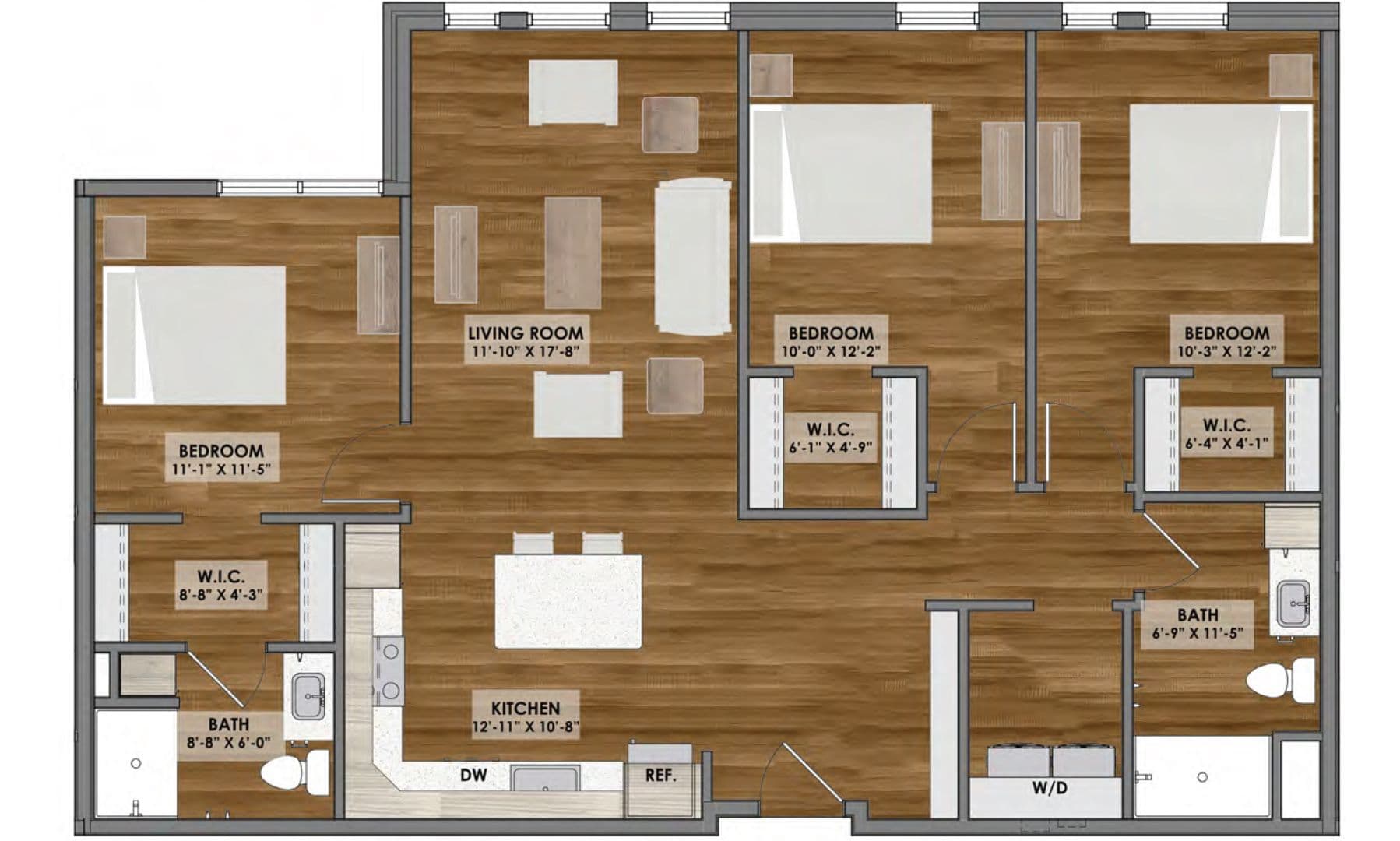 Eau Claire Apartment: 955 W Clairemont Ave