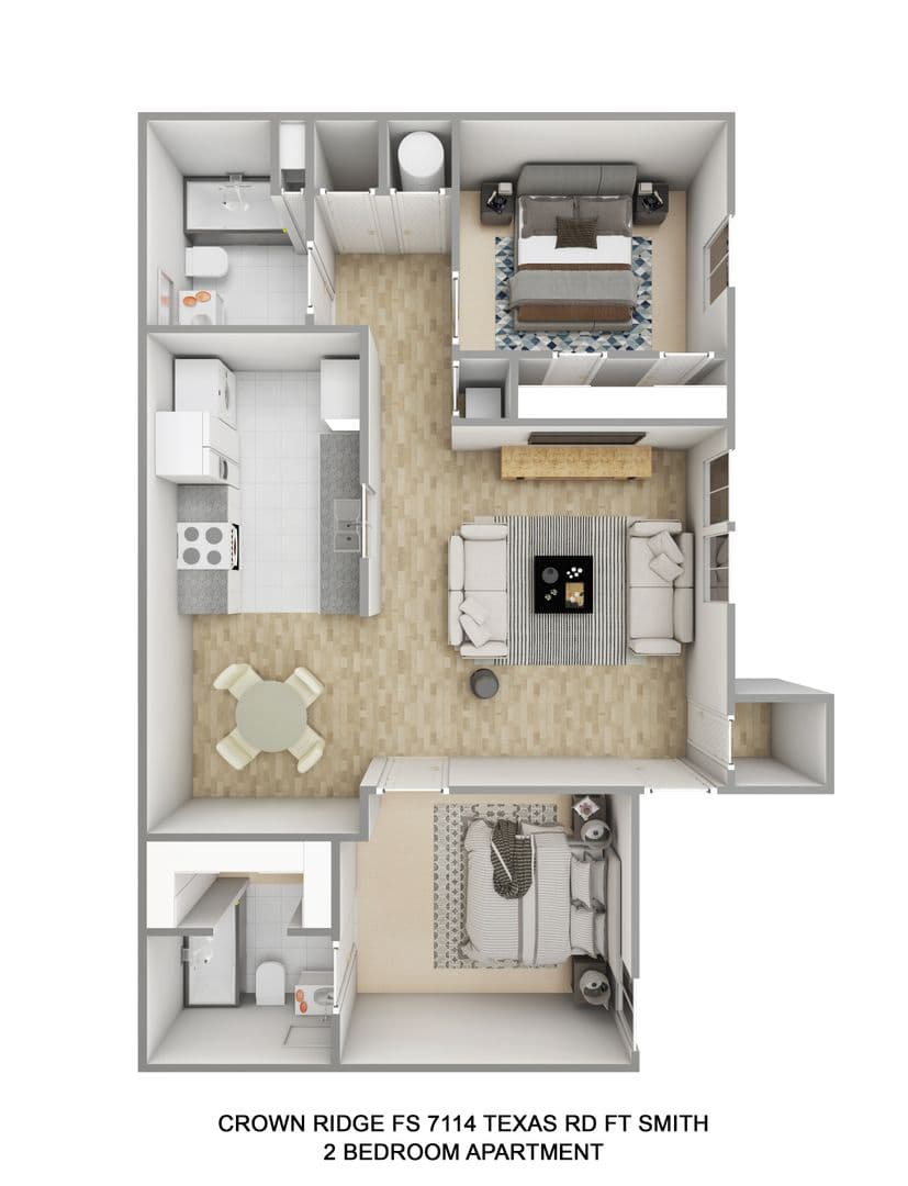 Fort Smith Apartment: 7114 Texas Rd