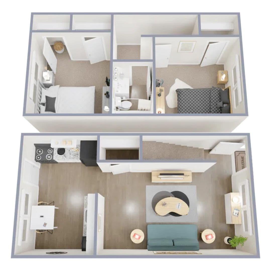 Greensboro Apartment: 3902 Overland Heights