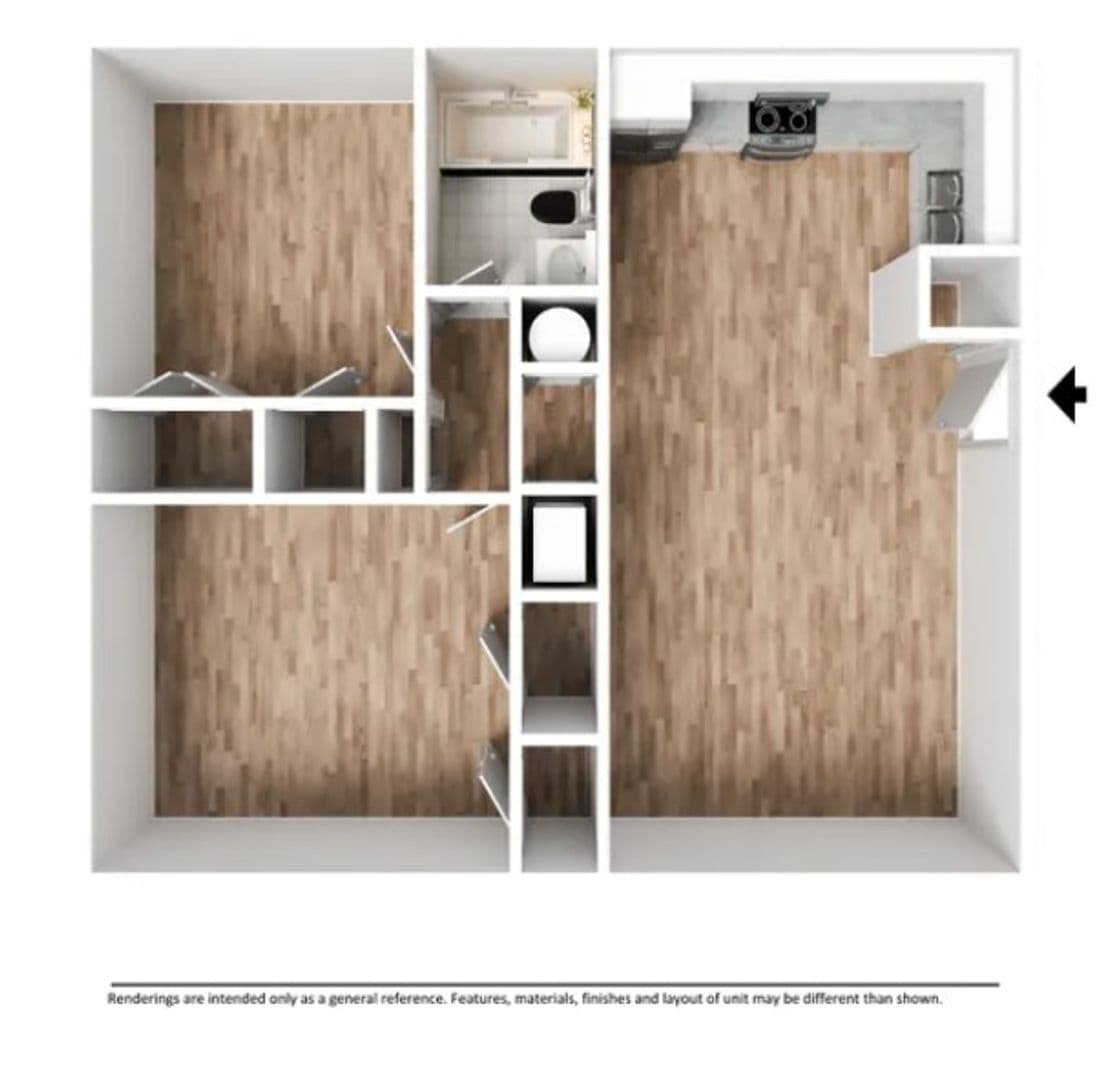 Durant Apartment: 1901 W Mississippi St