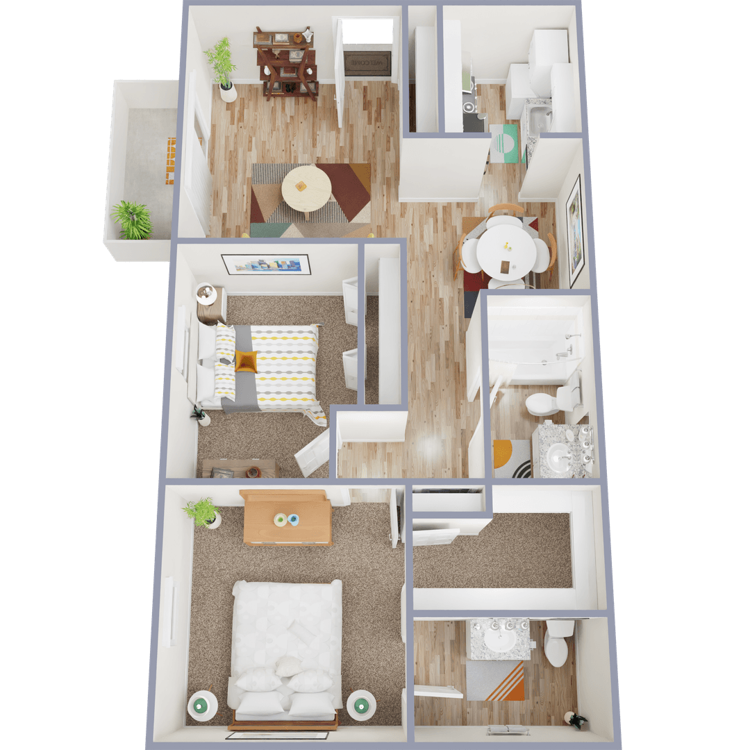 Atlanta Apartment: 3390 Fairburn Rd SW