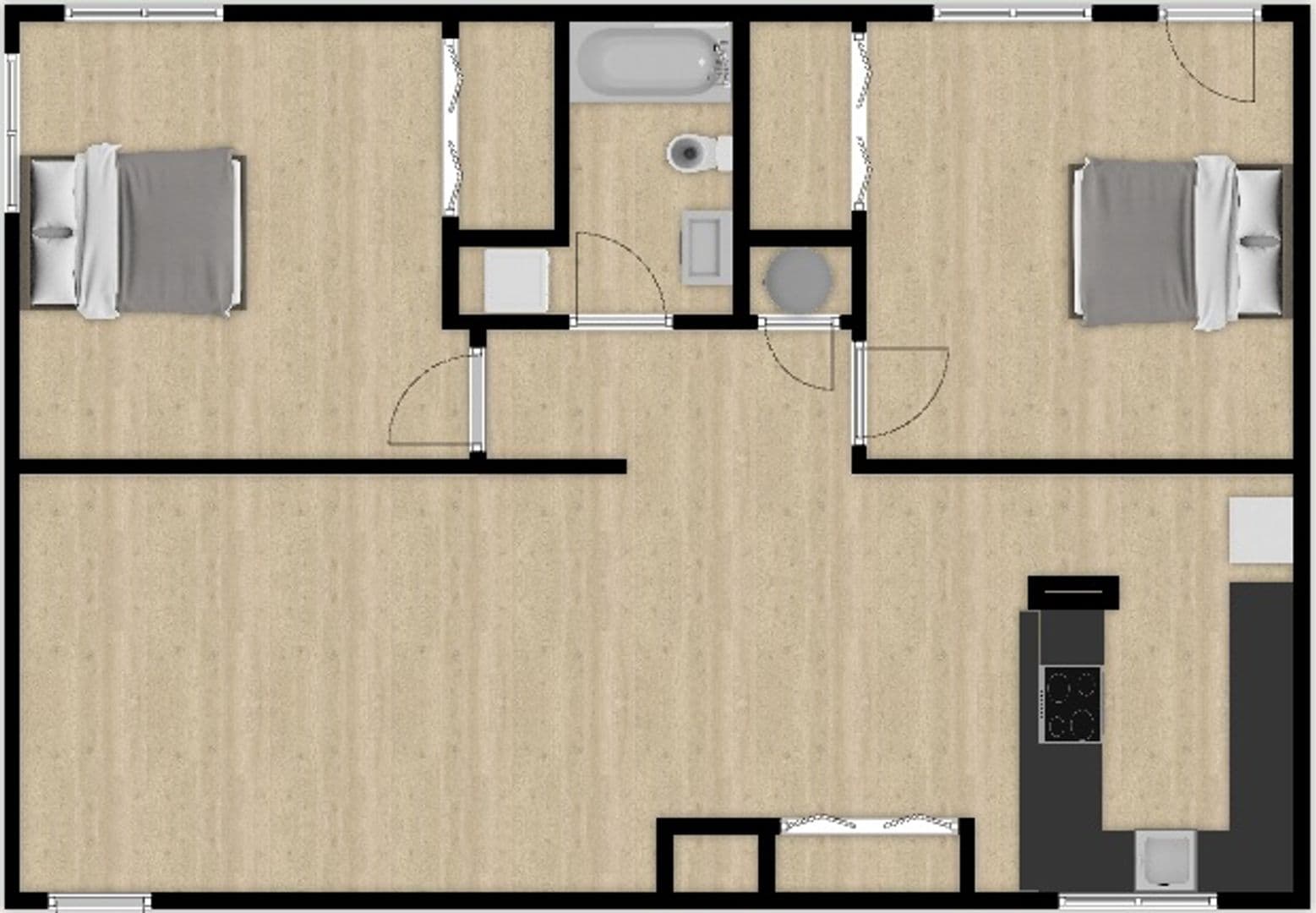 Fort Smith Apartment: 3014 Presley St