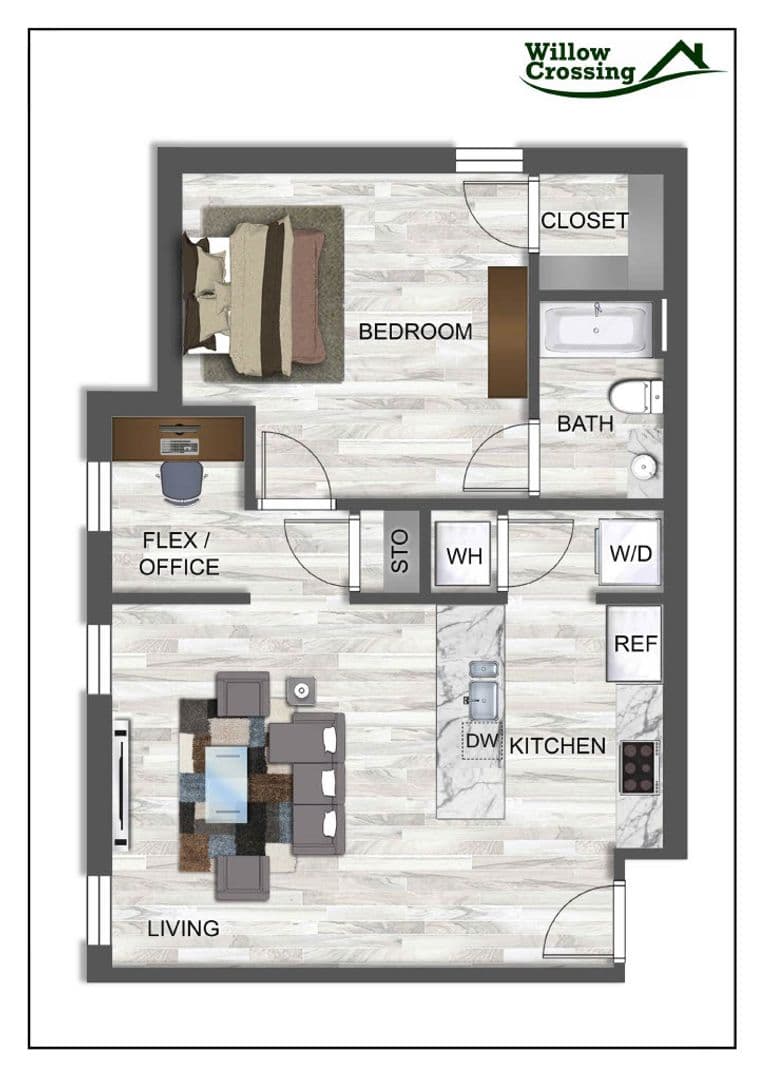 Centerton Apartment: 130 Cedar St