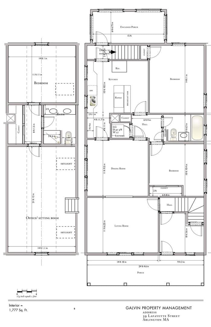 Arlington Apartment: 37-39 Lafayette St