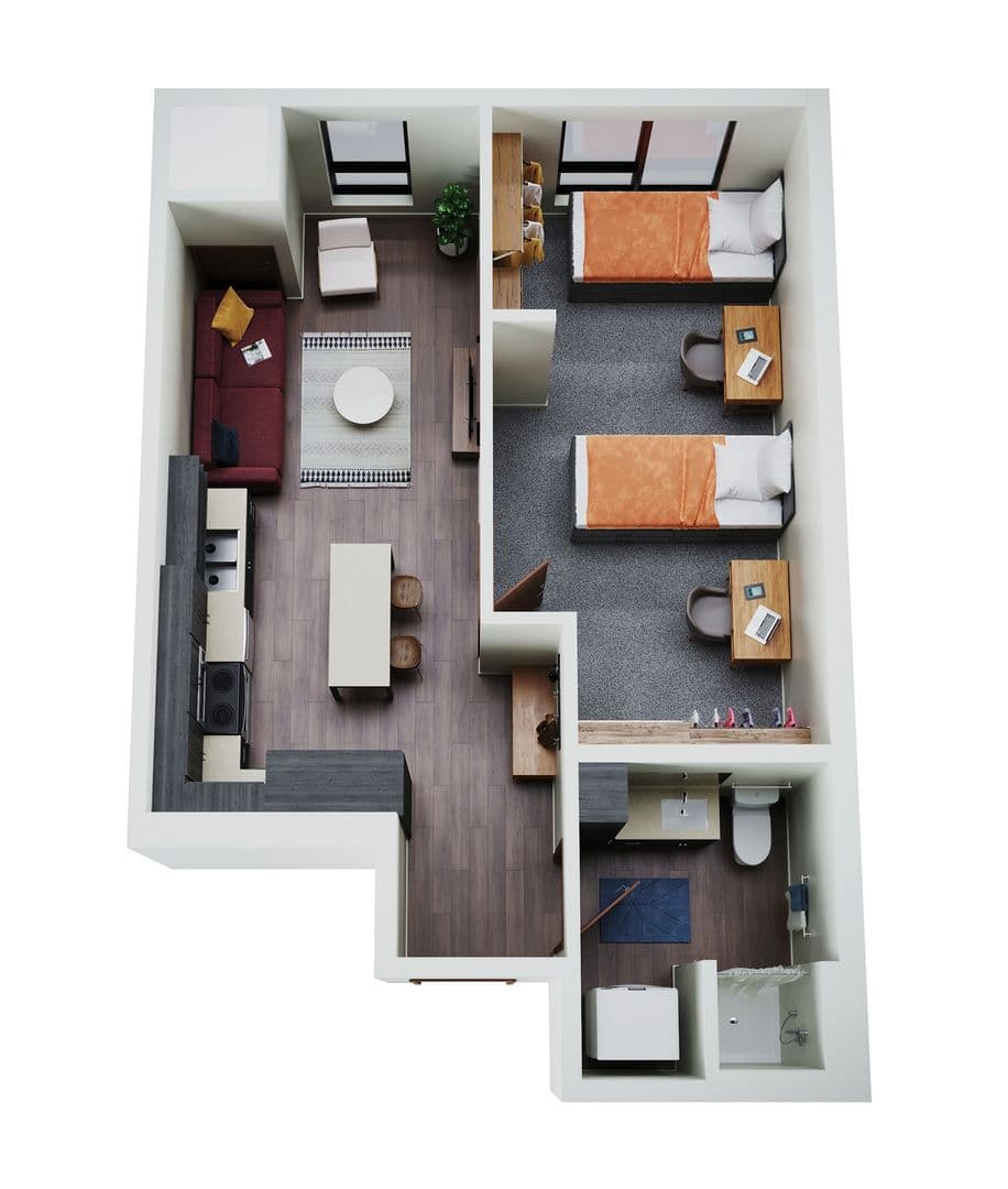 Minneapolis Apartment: 1307 4th Street SE