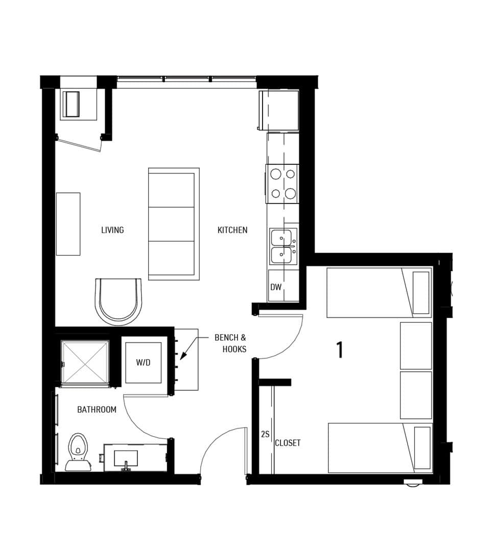 Minneapolis Apartment: 1307 4th Street SE