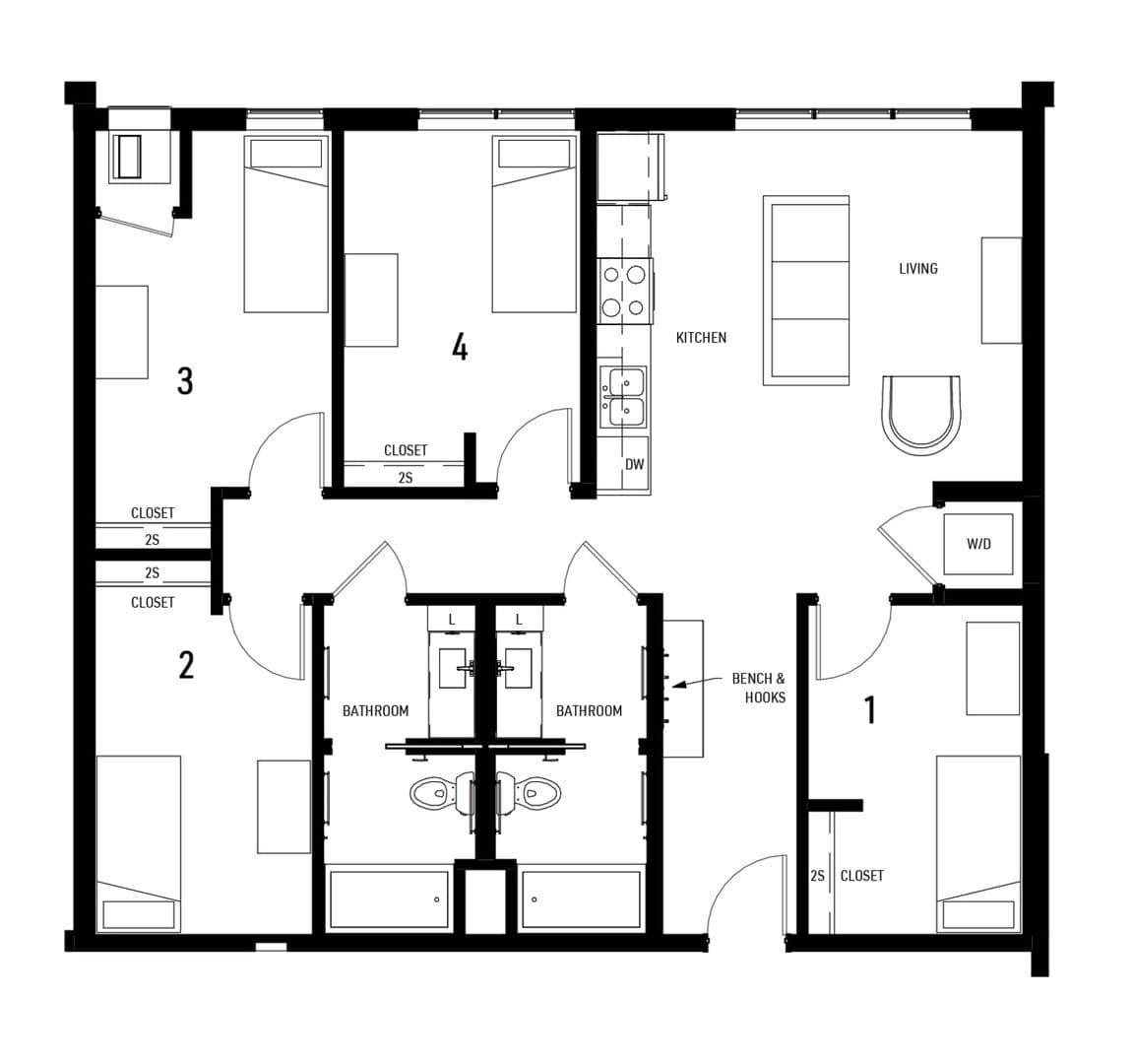 Minneapolis Apartment: 1307 4th Street SE