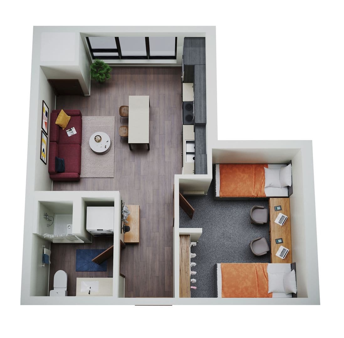 Minneapolis Apartment: 1307 4th Street SE