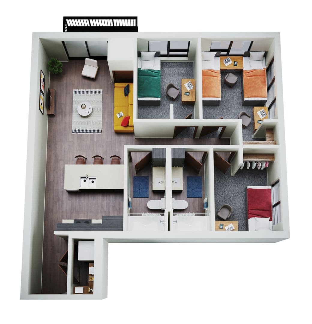 Minneapolis Apartment: 1307 4th Street SE