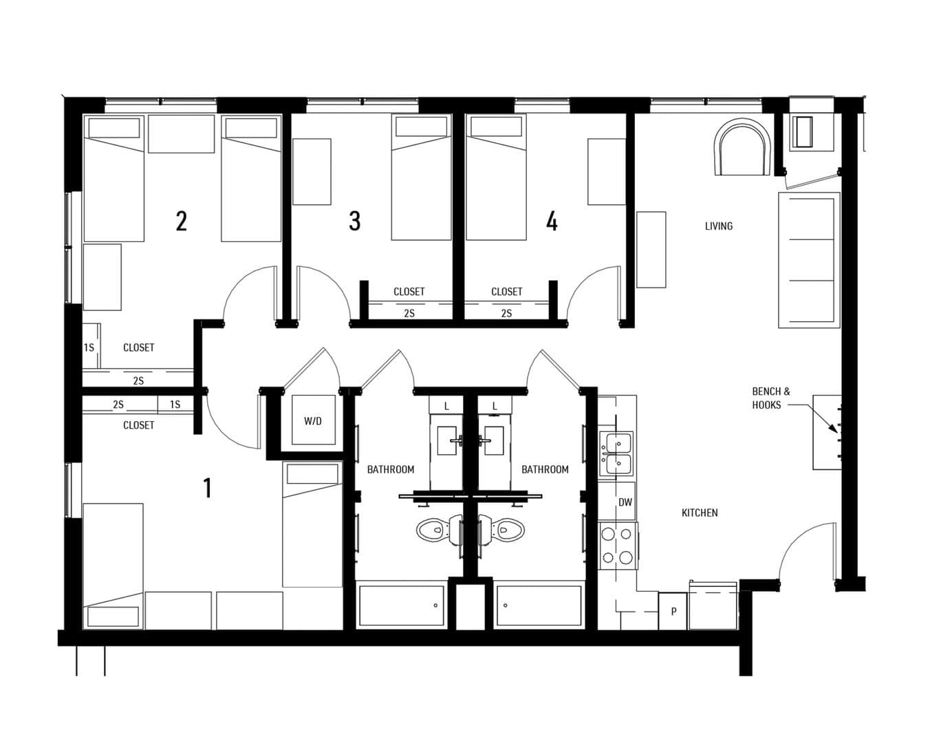 Minneapolis Apartment: 1307 4th Street SE