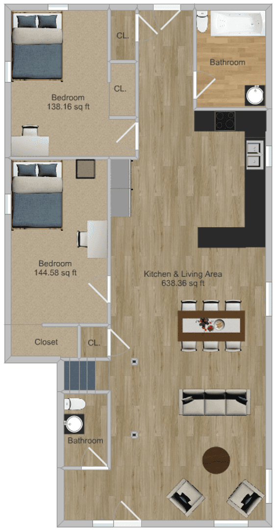 Minneapolis Apartment: 1014 13th Ave SE
