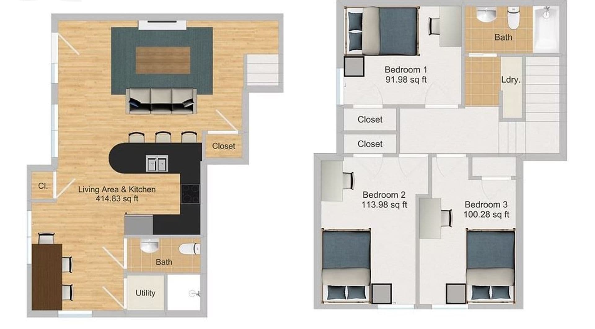 Minneapolis Apartment: 1011 & 1015 4th St SE