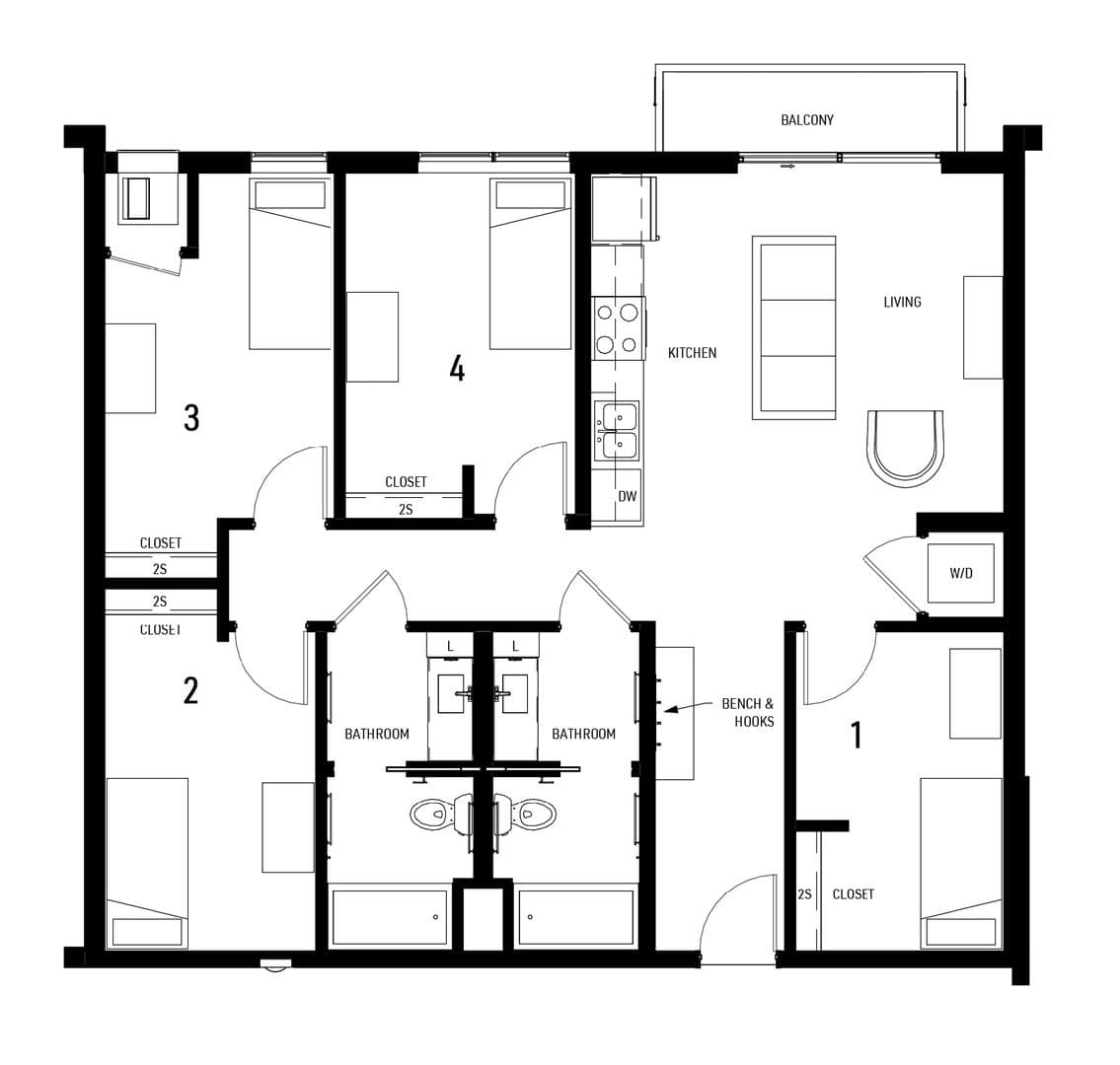 Minneapolis Apartment: 1307 4th Street SE