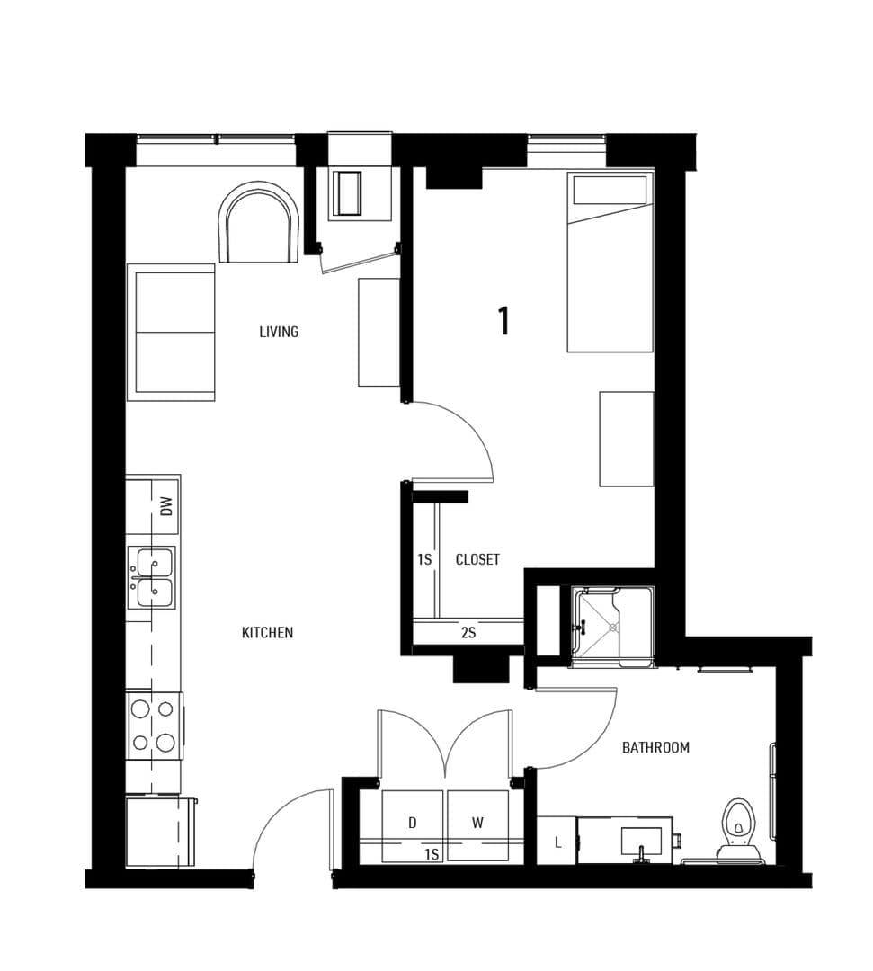 Minneapolis Apartment: 1307 4th Street SE