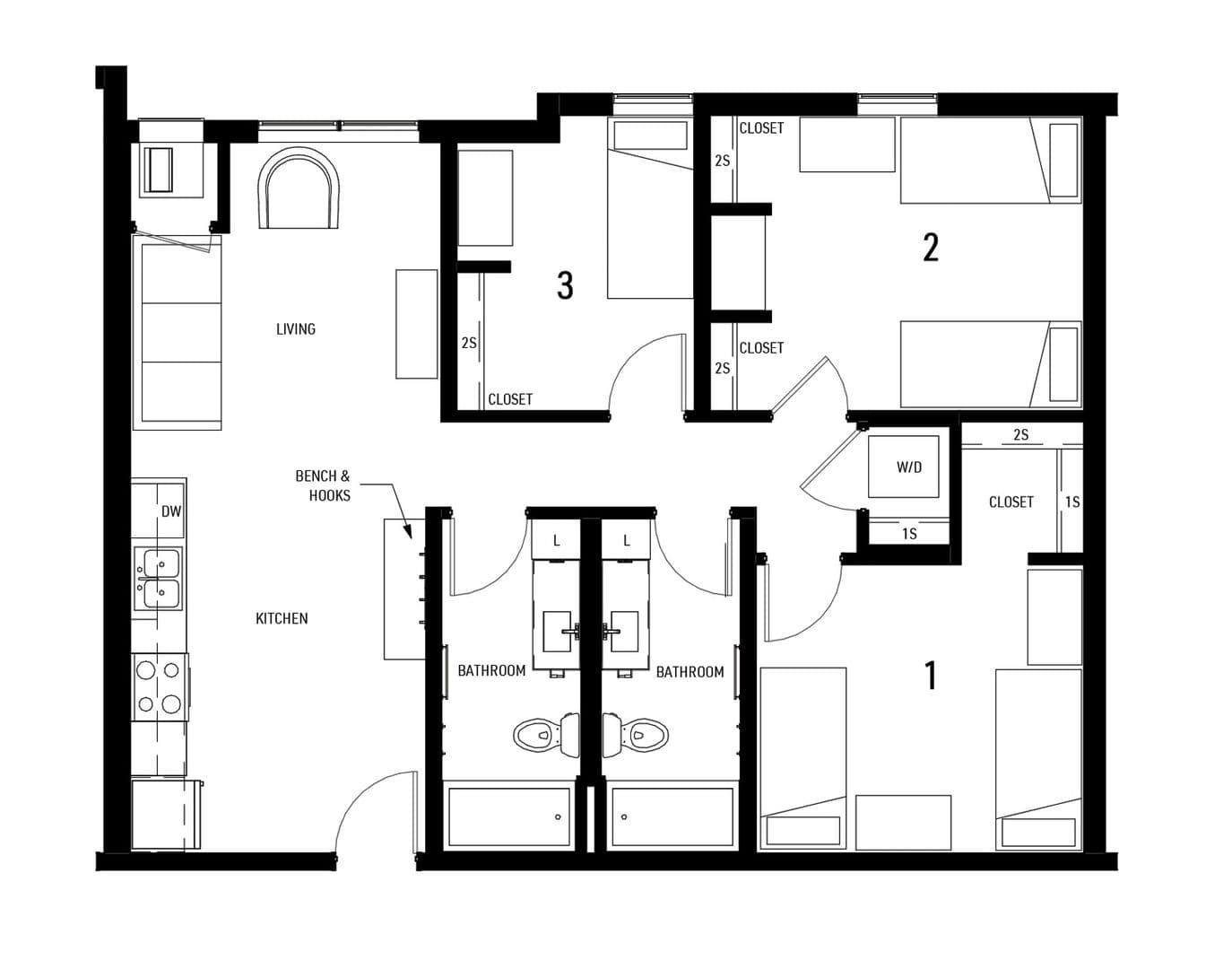 Minneapolis Apartment: 1307 4th Street SE