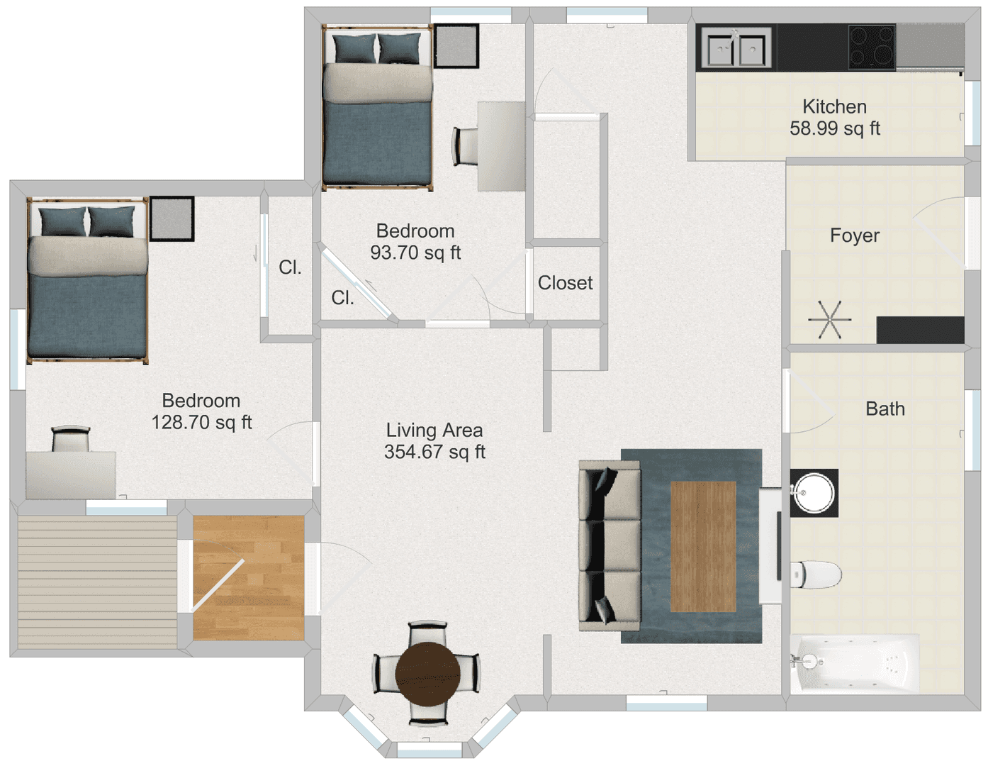 Minneapolis Apartment: 701 6th St SE