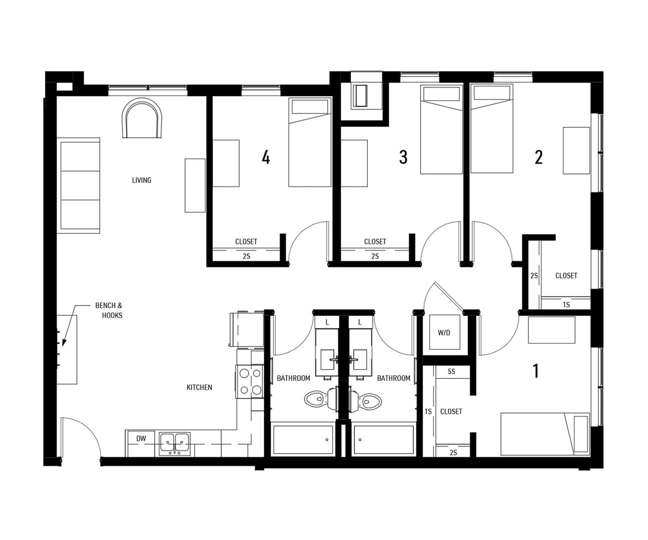 Minneapolis Apartment: 1307 4th Street SE