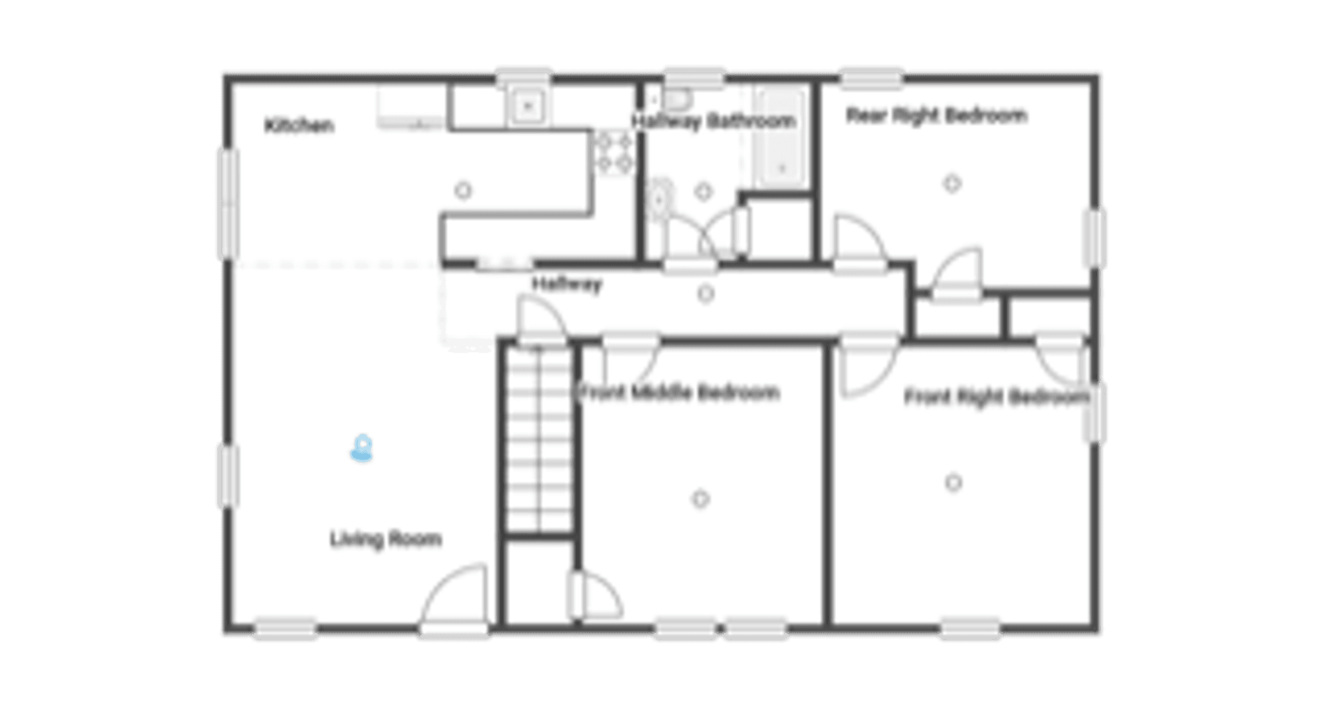 Athens Apartment: 165 Conrad Dr.