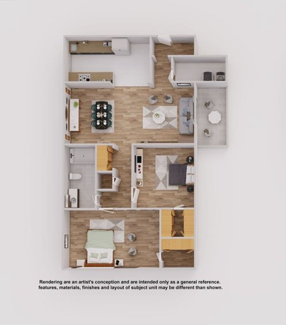 Stone Mountain Apartment: 1075 N. Hairston Rd
