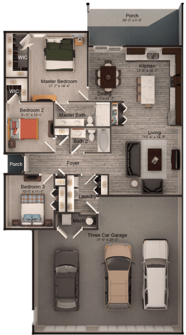 Mandan Townhome: 2504 Aquarius Ave SE