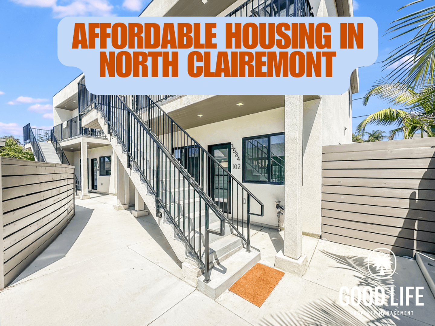 San Diego Apartment: 3582 Hatteras Ave