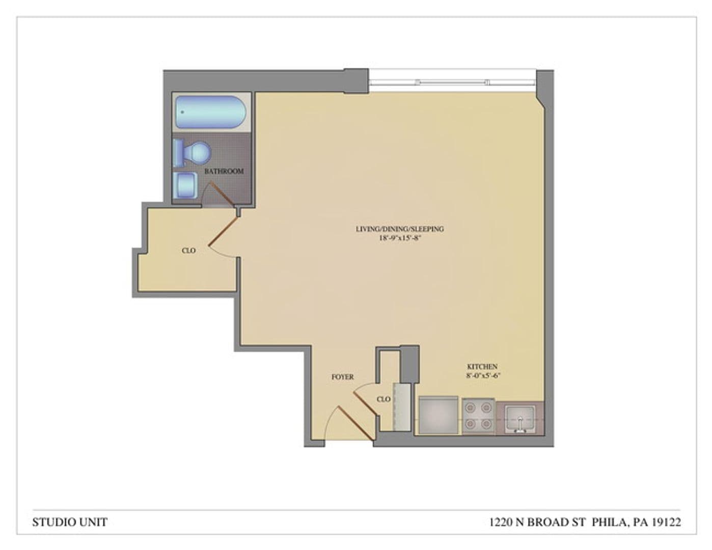Philadelphia Apartment: 1220 North Broad Street