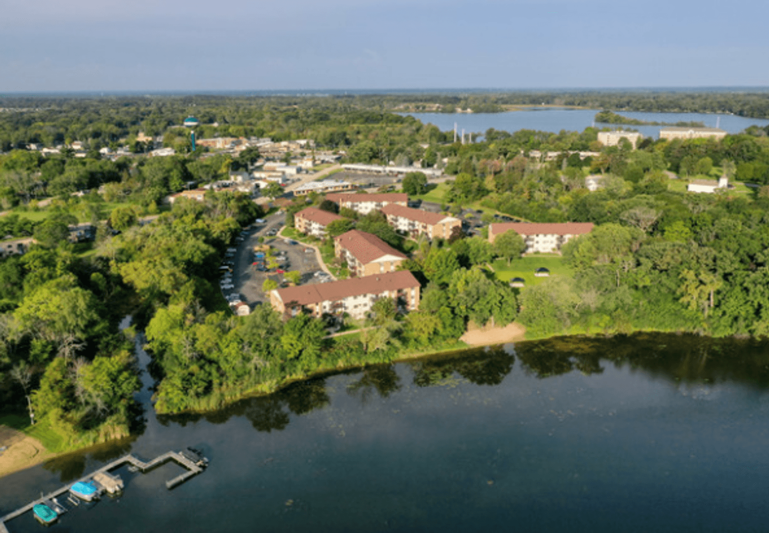 Lake Villa Apartment: 149 N Milwaukee Ave