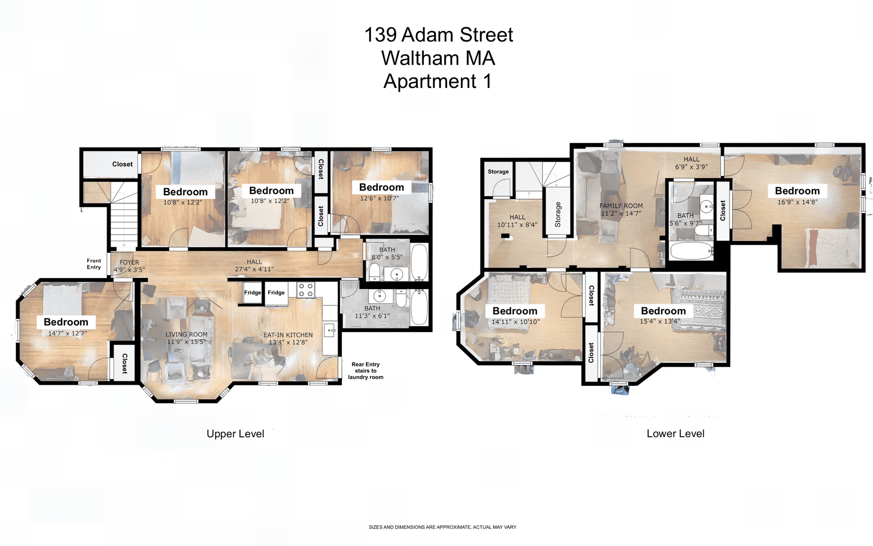 Waltham Apartment: 139 Adams Street