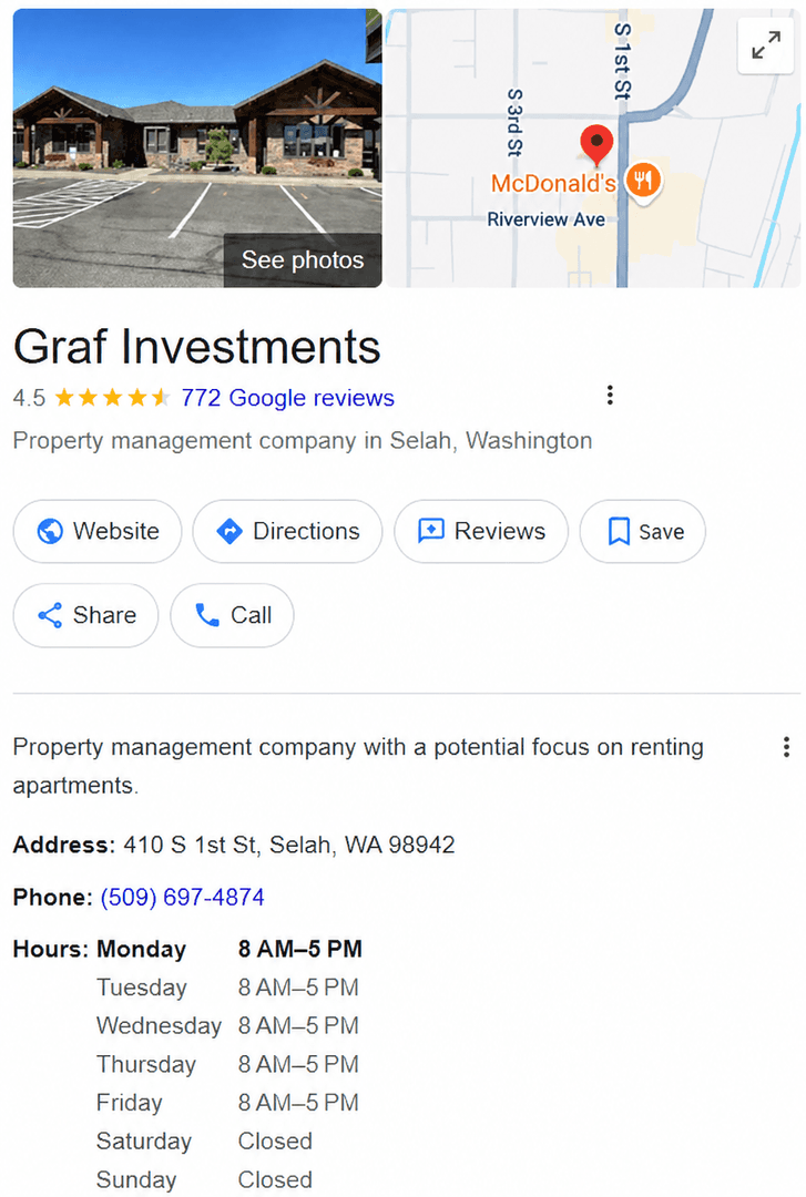 Yakima Apartment: 4004 Bell Ave #2U