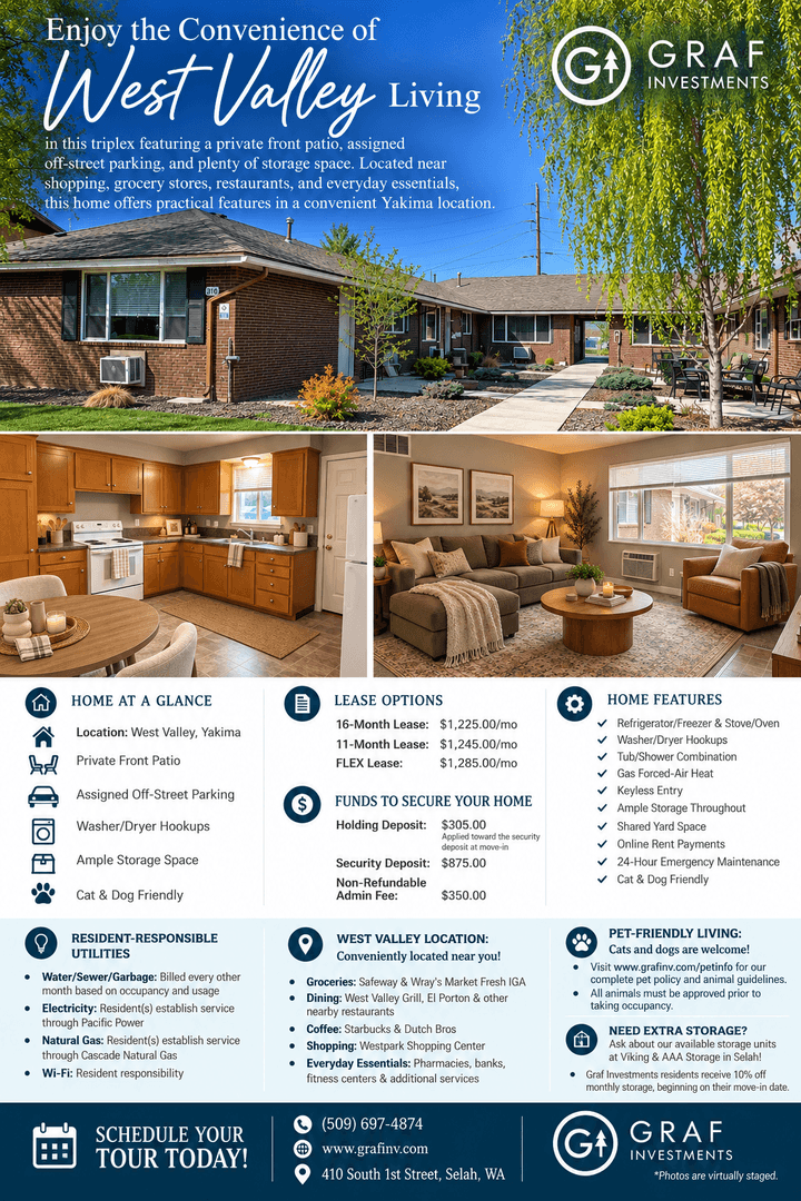 Yakima Apartment: 318 N 41st Ave #3