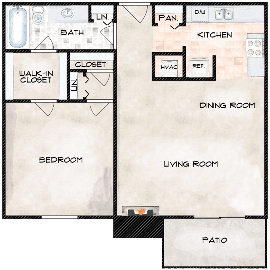 Colorado Springs Apartment: 3635 Van Teylingen Drive