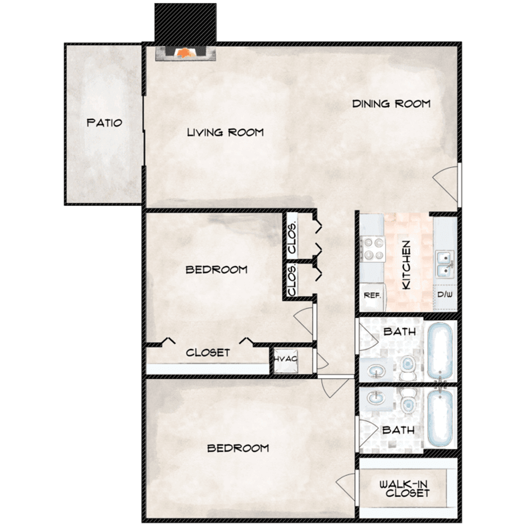 Colorado Springs Apartment: 3635 Van Teylingen Drive
