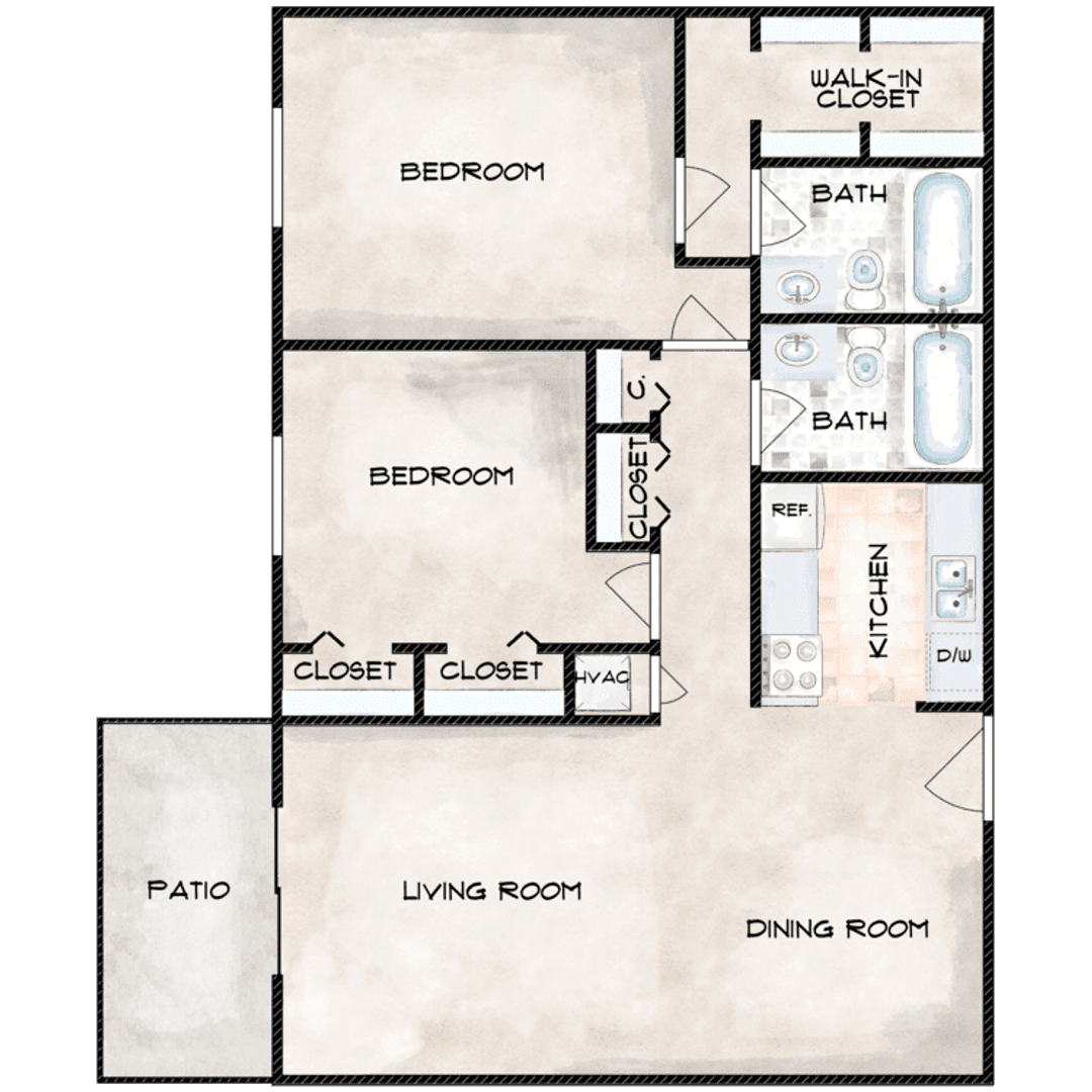 Colorado Springs Apartment: 3635 Van Teylingen Drive