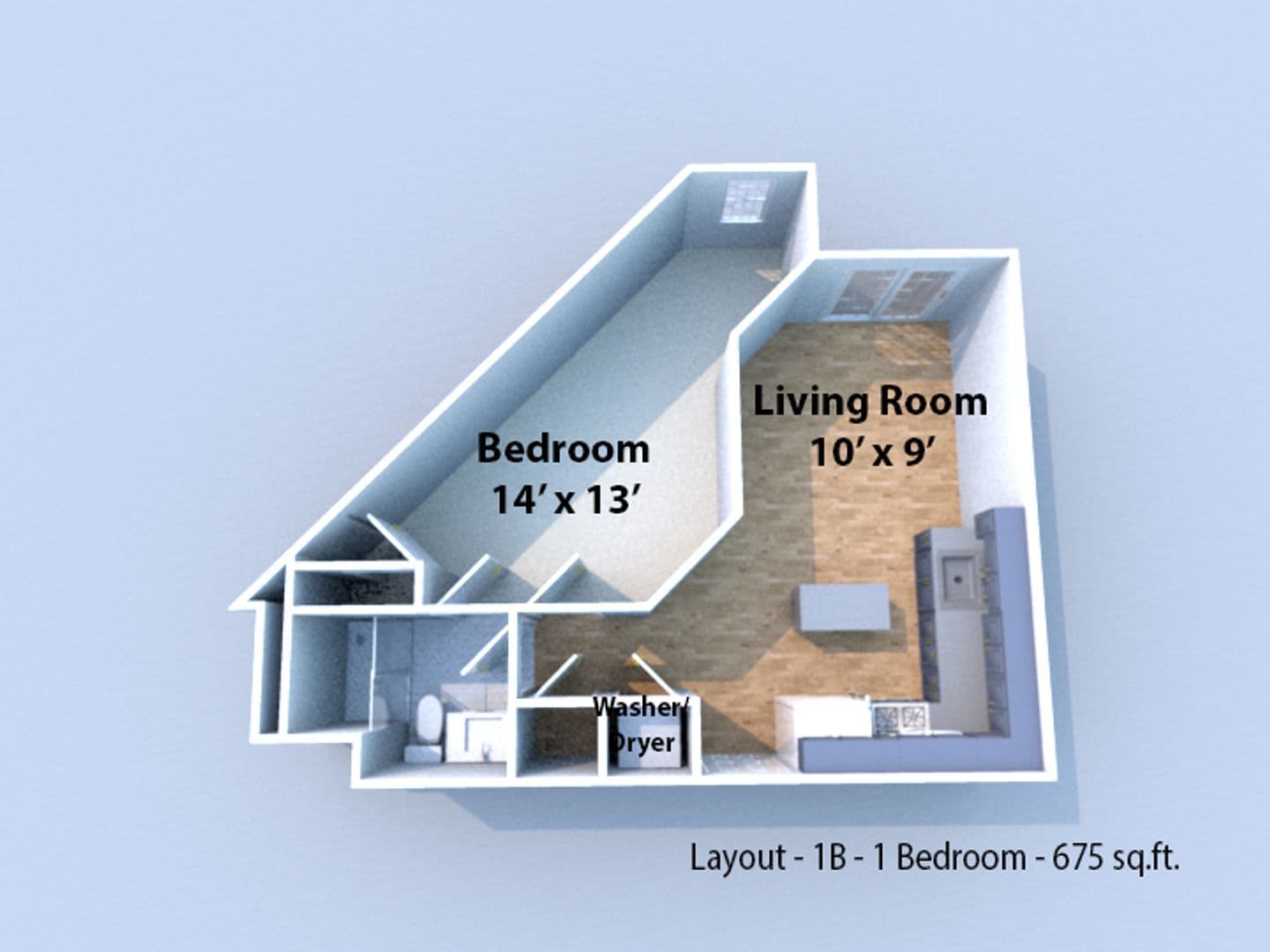 Lafayette Apartment: 615 Main Street
