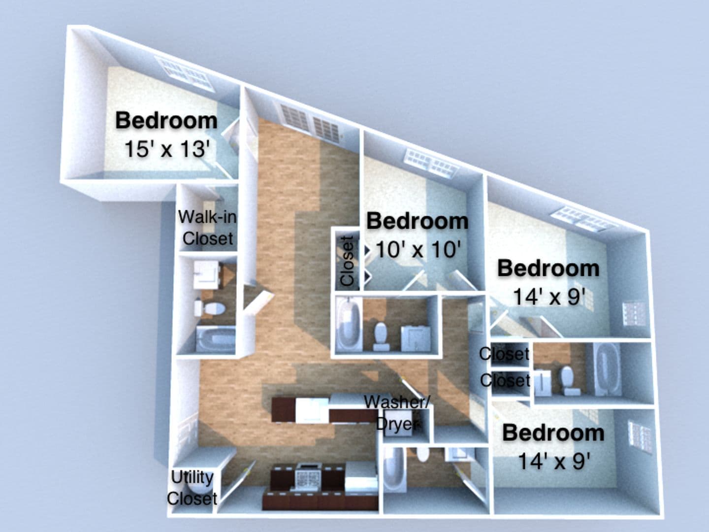 West Lafayette Apartment: 202 S. Chauncey Avenue