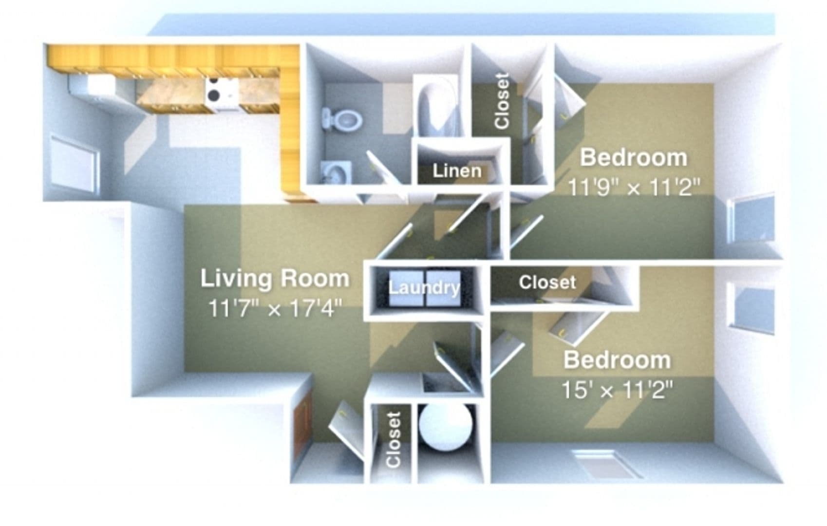 Lafayette Apartment: 705 N. 5th Street