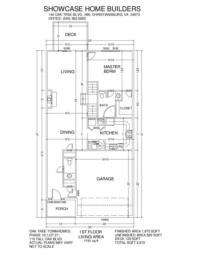Christiansburg Townhome: 110 Tall Oak Blvd