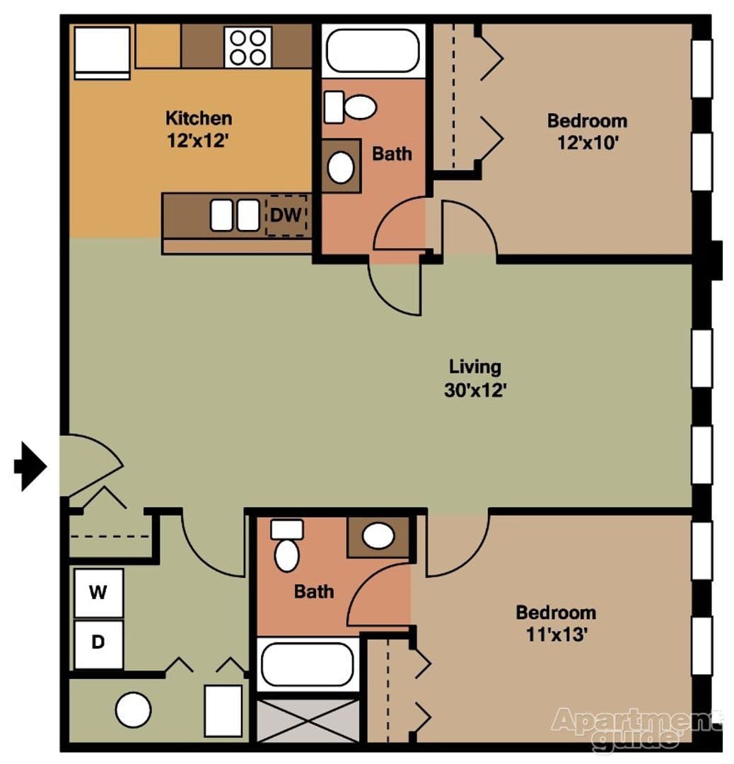 Bloomington Apartment: 701 N College Ave.