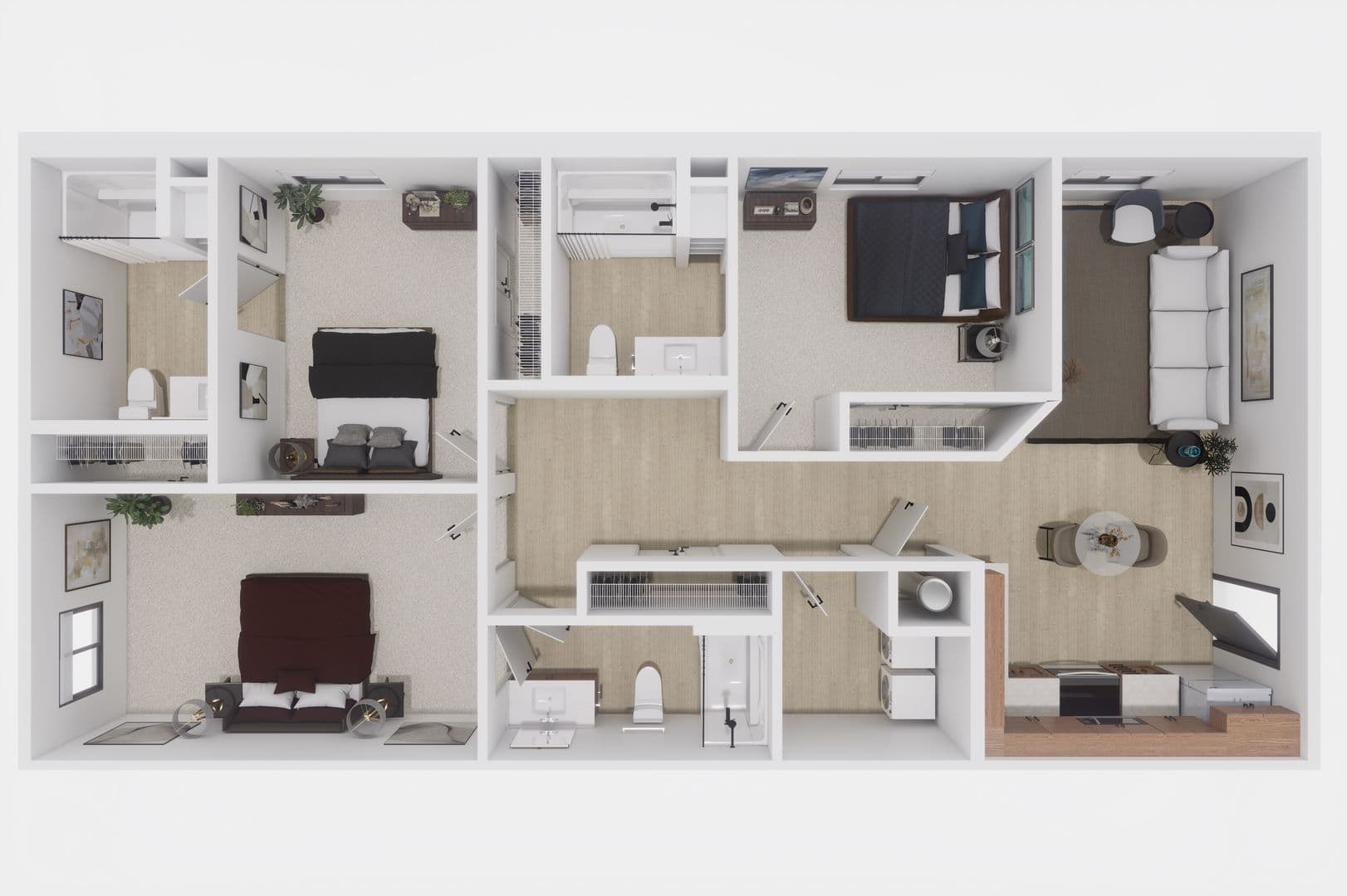 West Lafayette Apartment: 2555-2575 Neil Armstrong Dr