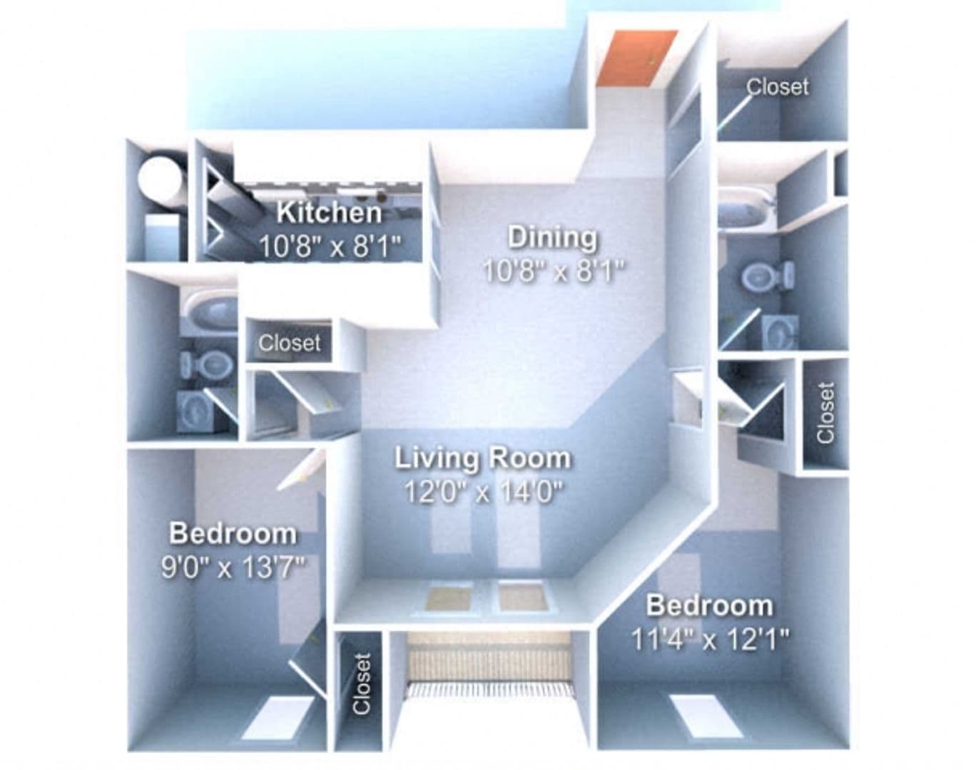 West Lafayette Apartment: 111 S. River Road