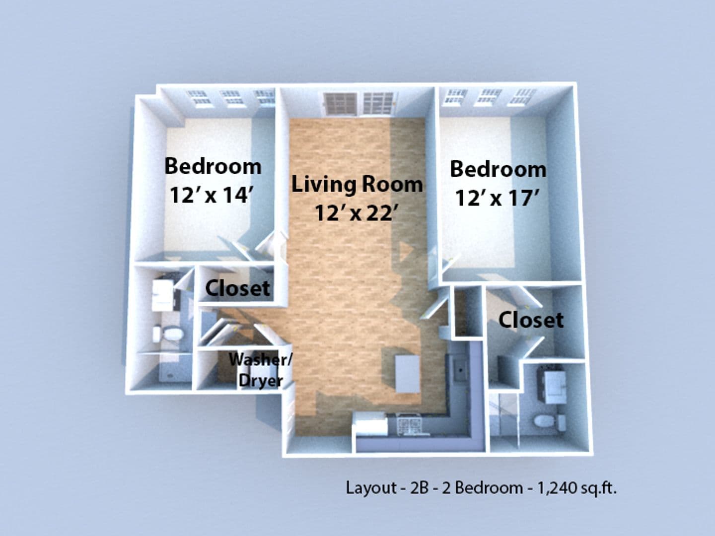 Lafayette Apartment: 615 Main Street