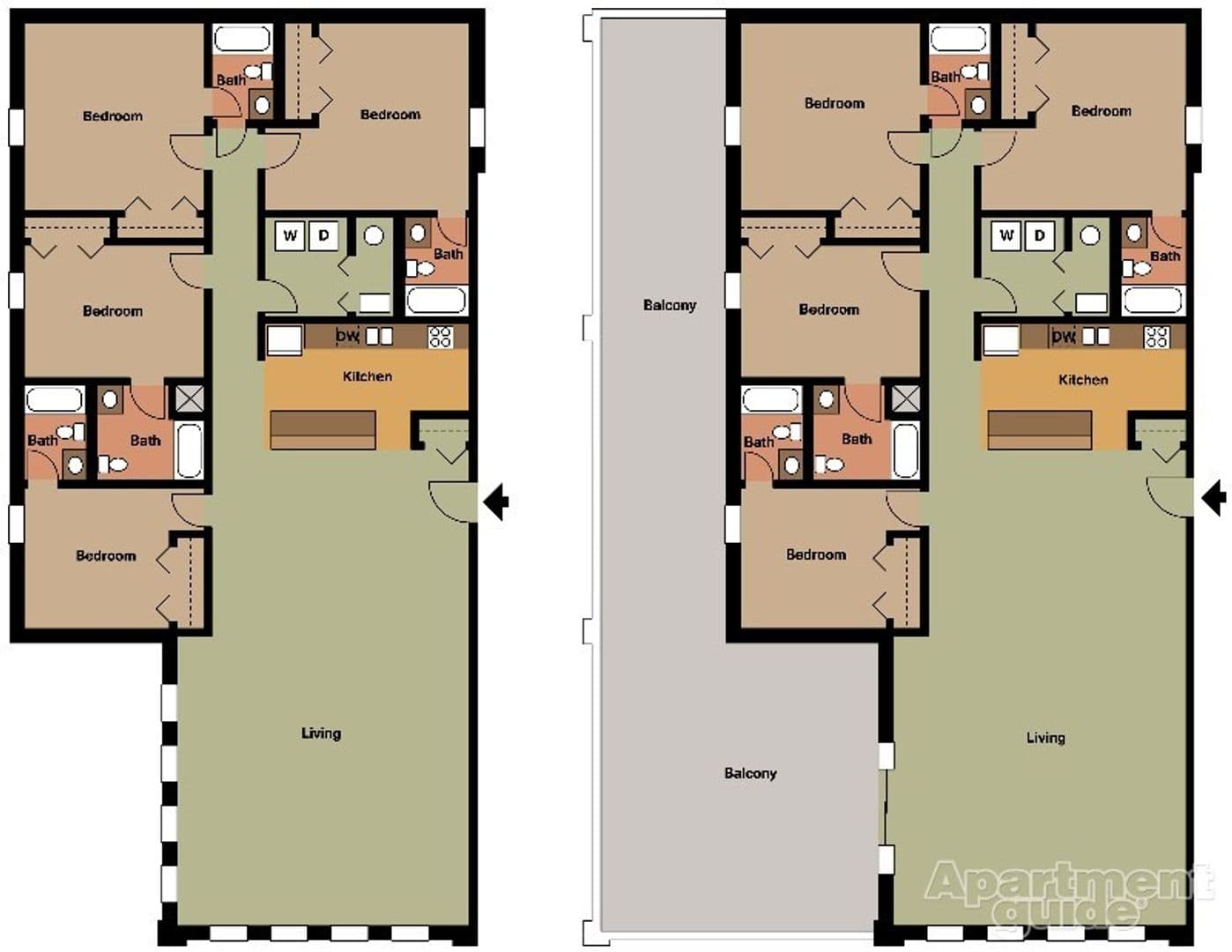 Bloomington Apartment: 701 N College Ave.