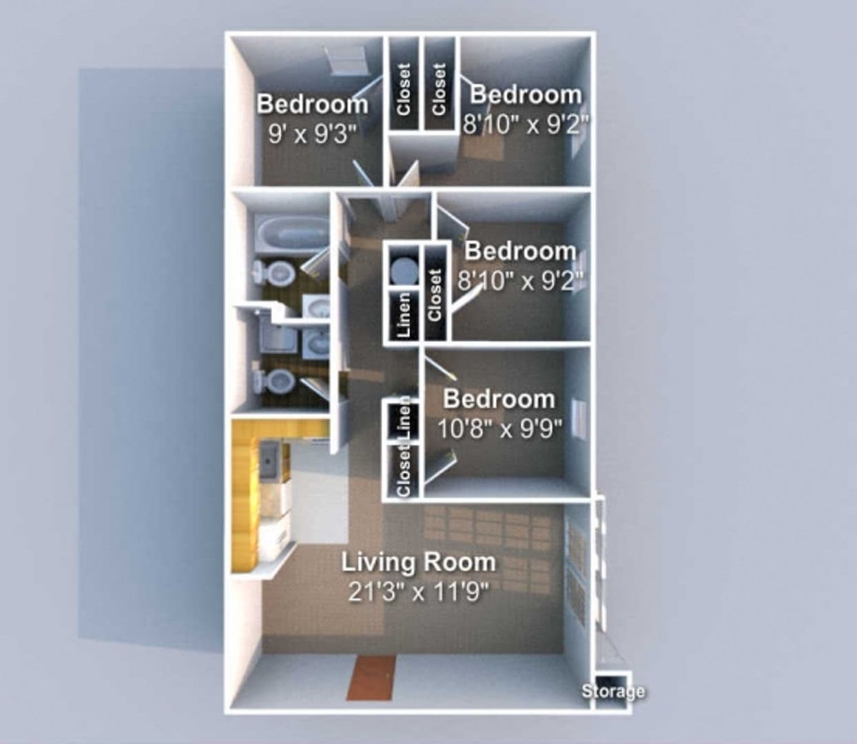 West Lafayette Apartment: 122 North Street