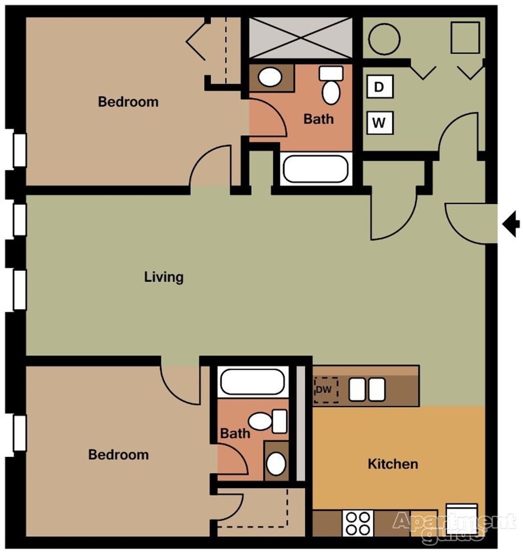 Bloomington Apartment: 701 N College Ave.