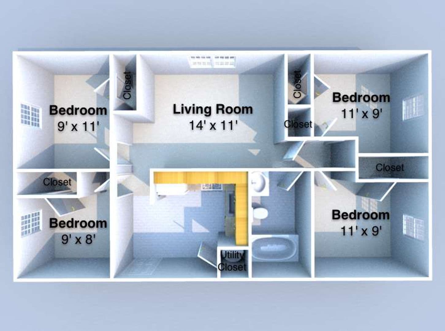 West Lafayette Apartment: 401 Harrison Street