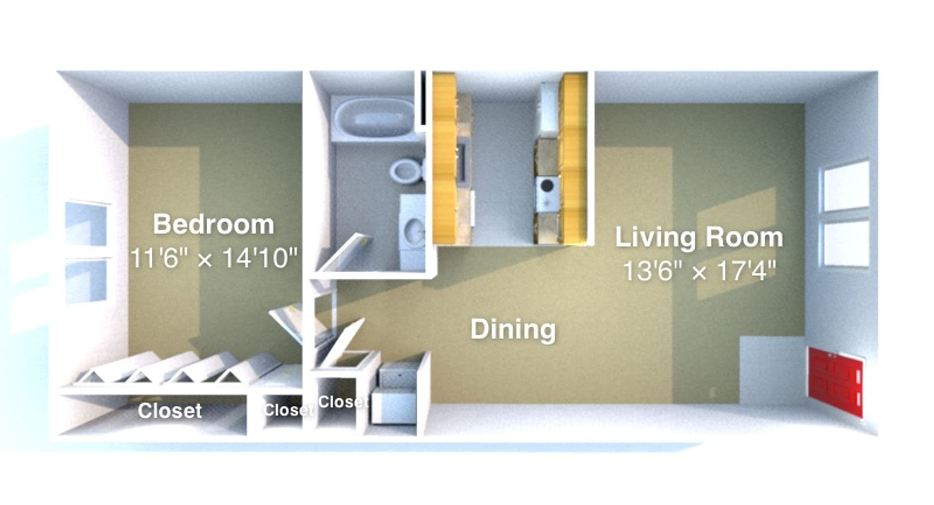 West Lafayette Apartment: 1160, 1193 Anthrop Drive