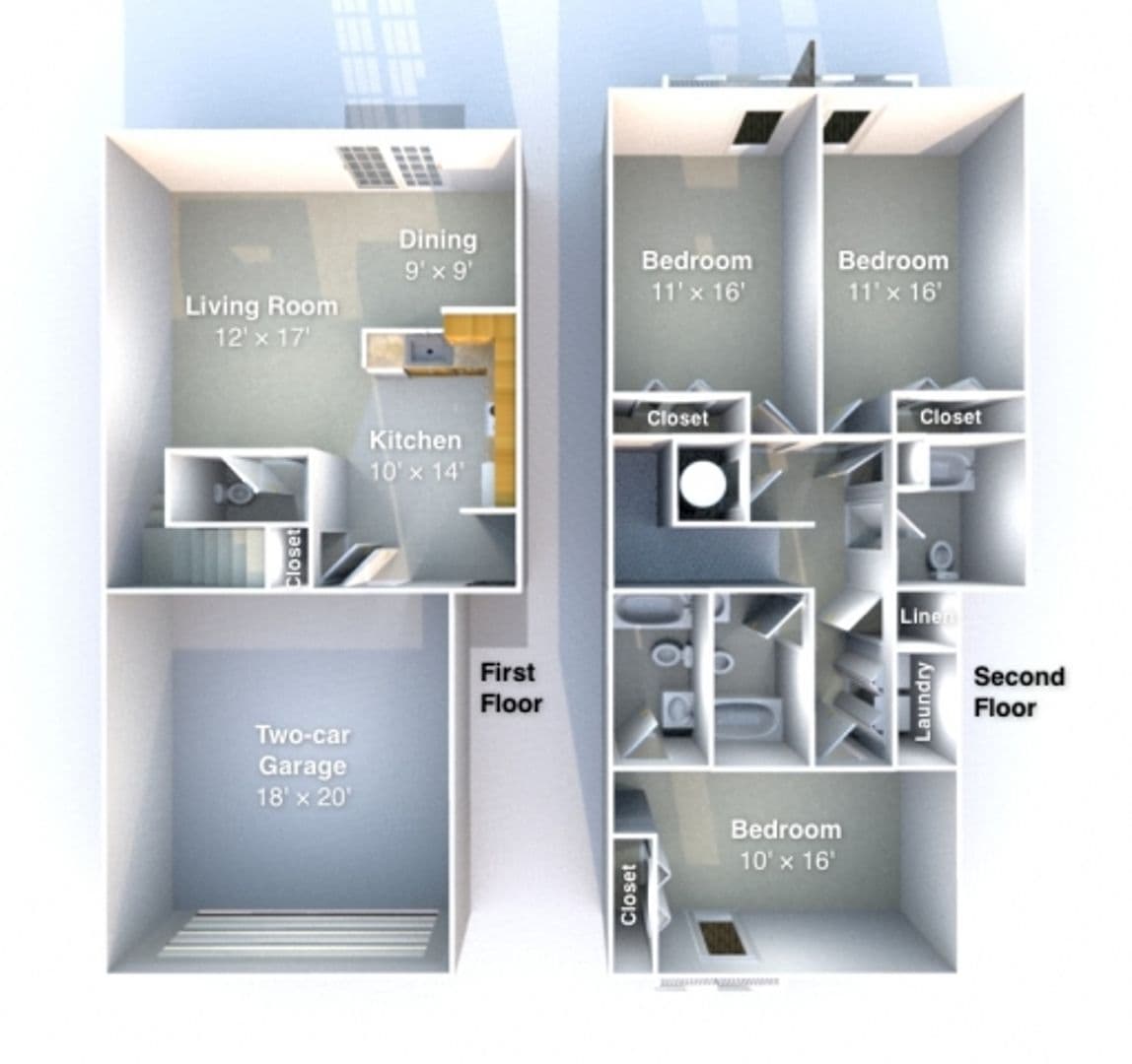 West Lafayette Apartment: 3431 Wyndham Way