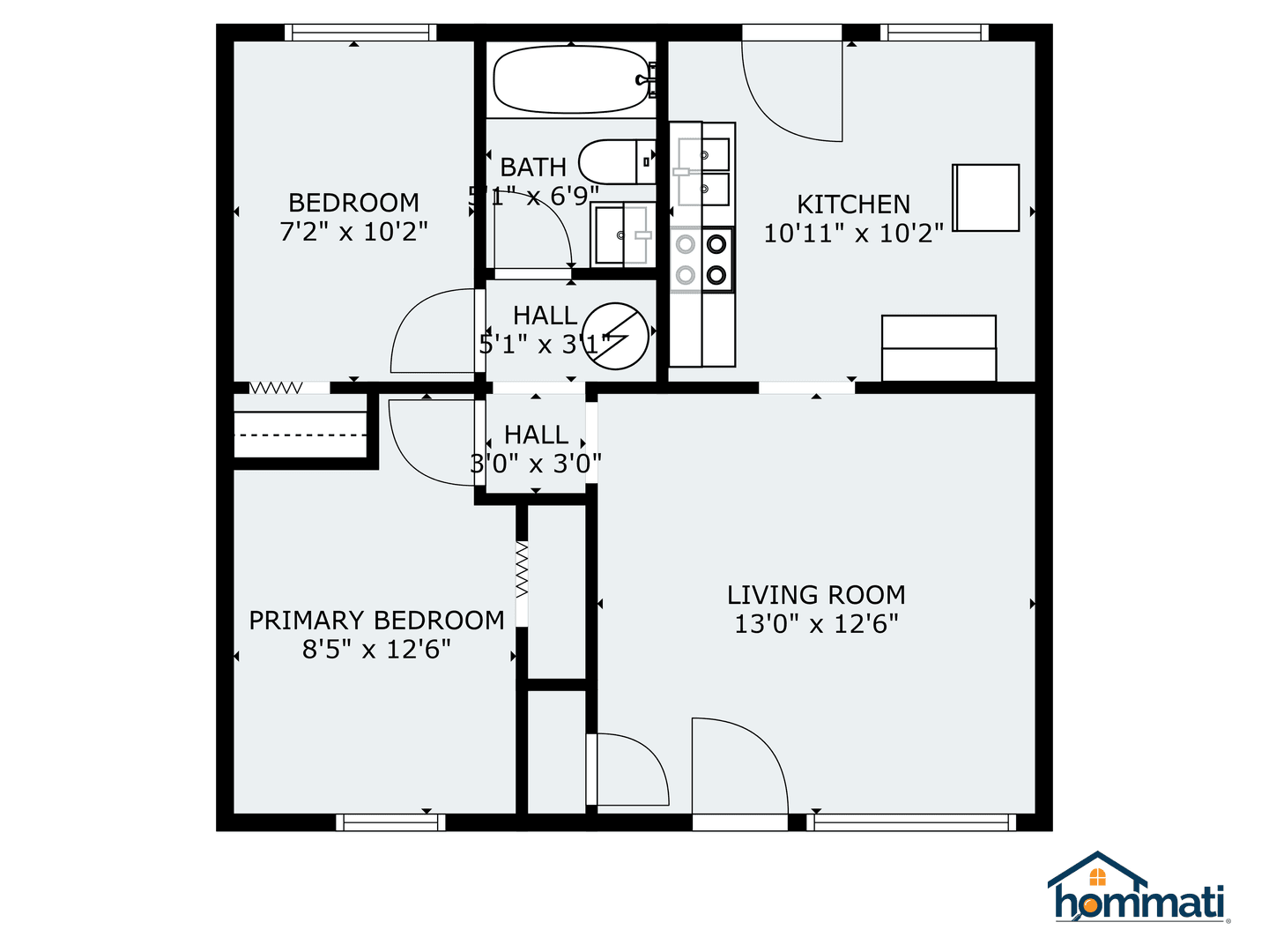 Genesee Apartment: 7280 N Genesee
